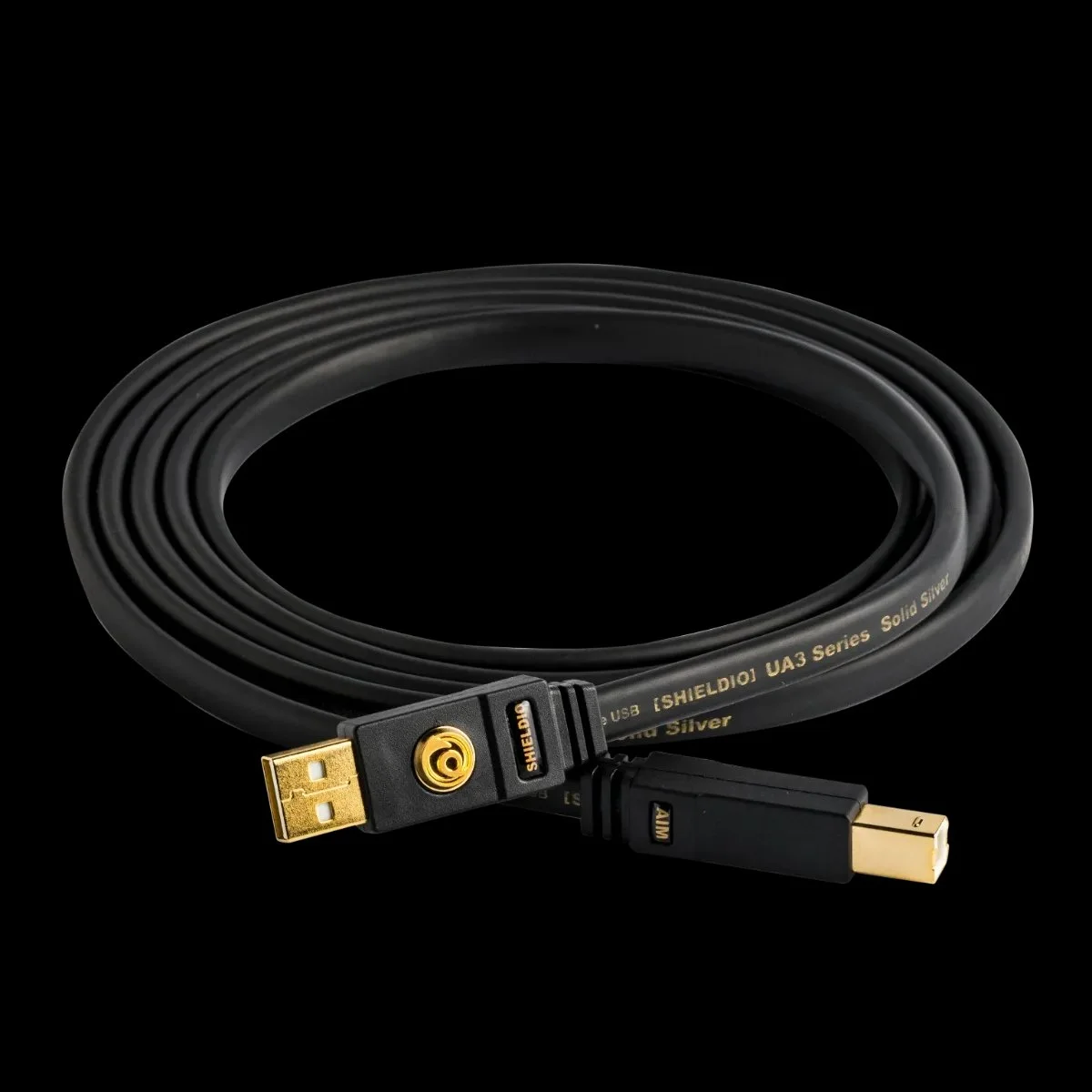 AIM SHIELDIOシリーズ オーディオUSBケーブル 1m UA3-R010 中古 【公式